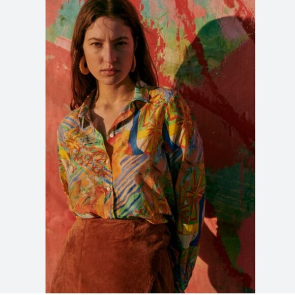 Sezane Pierro Blouse - Picture 2 of 7